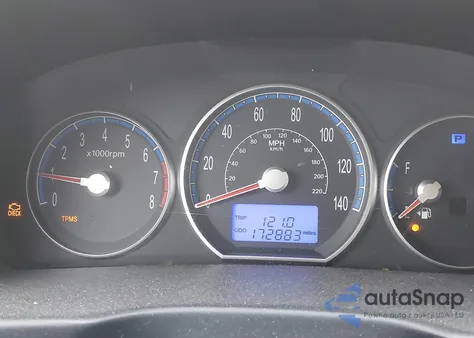 2009 Hyundai Santa Fe Gls из США, поврежденный, VIN 5NMSG73D19H253305